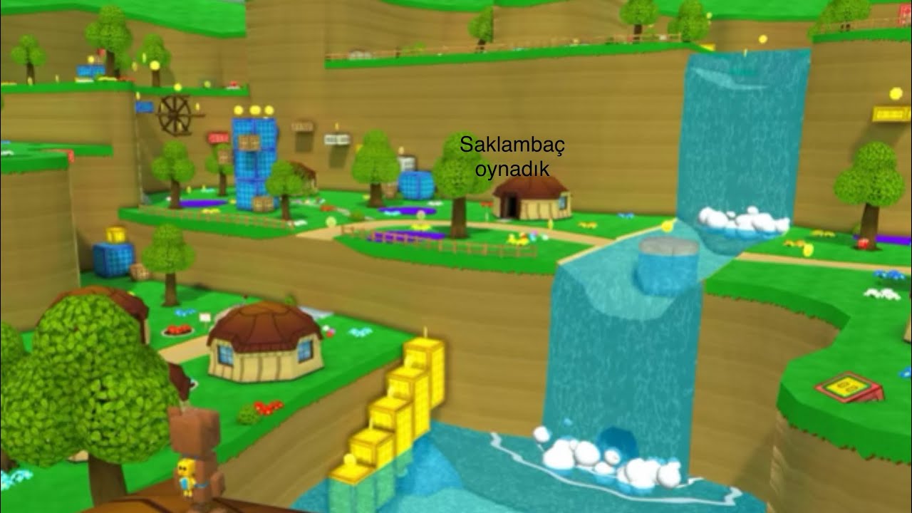 super bear adventure arkadaşımla saklambaç,futbol ve prop avı oynadık