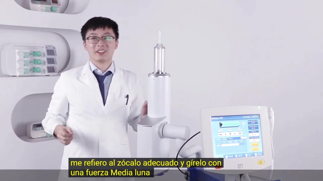 Tutorial Completo de Inyector de Hemodinamia SinoAngio-1200