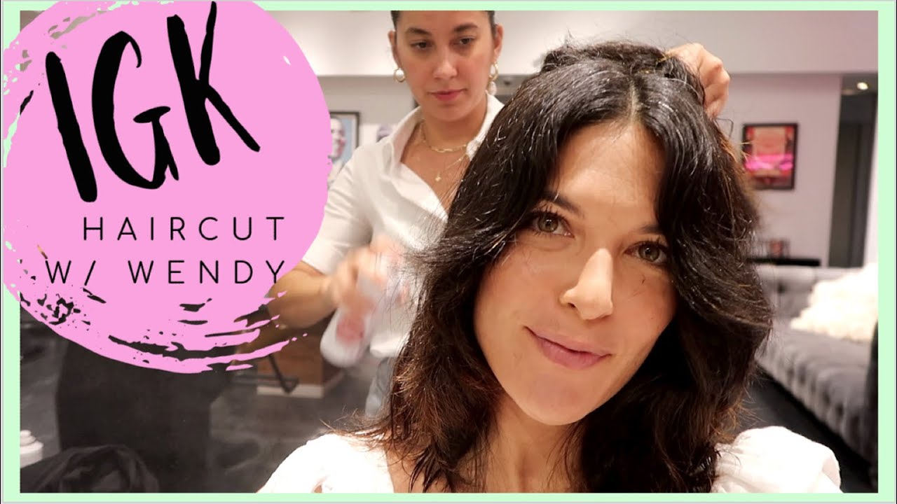 Shag Haircut At IGK Miami with Wendy Cisneros | URBANWIT VLOG