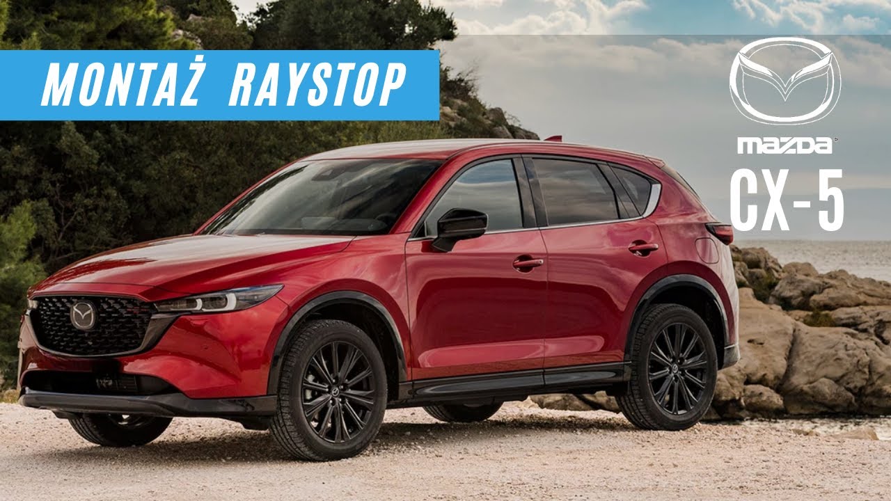 Montaż Rolety/Zasłonki przeciwsłonecznej RAYSTOP do Mazda CX5