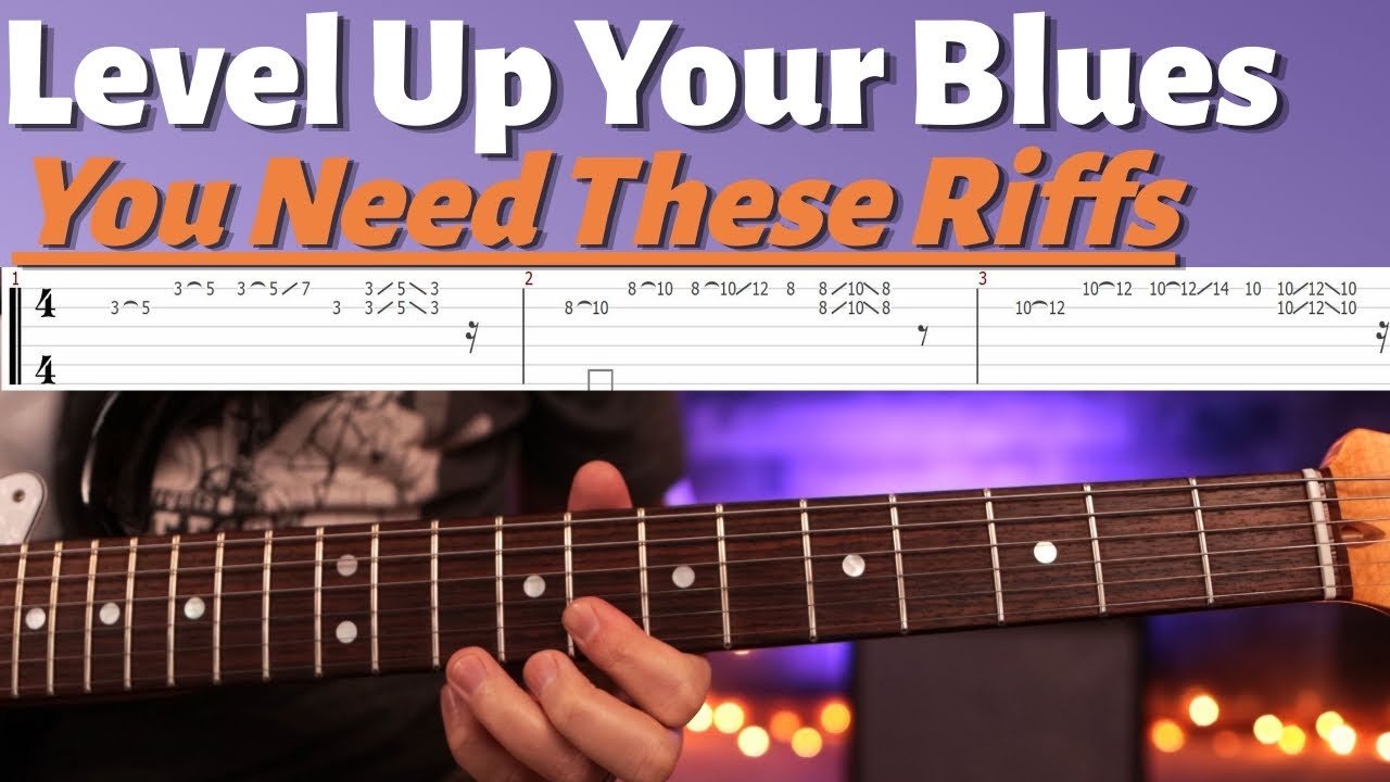 Easy Blues Riffs To Level Up You Playing