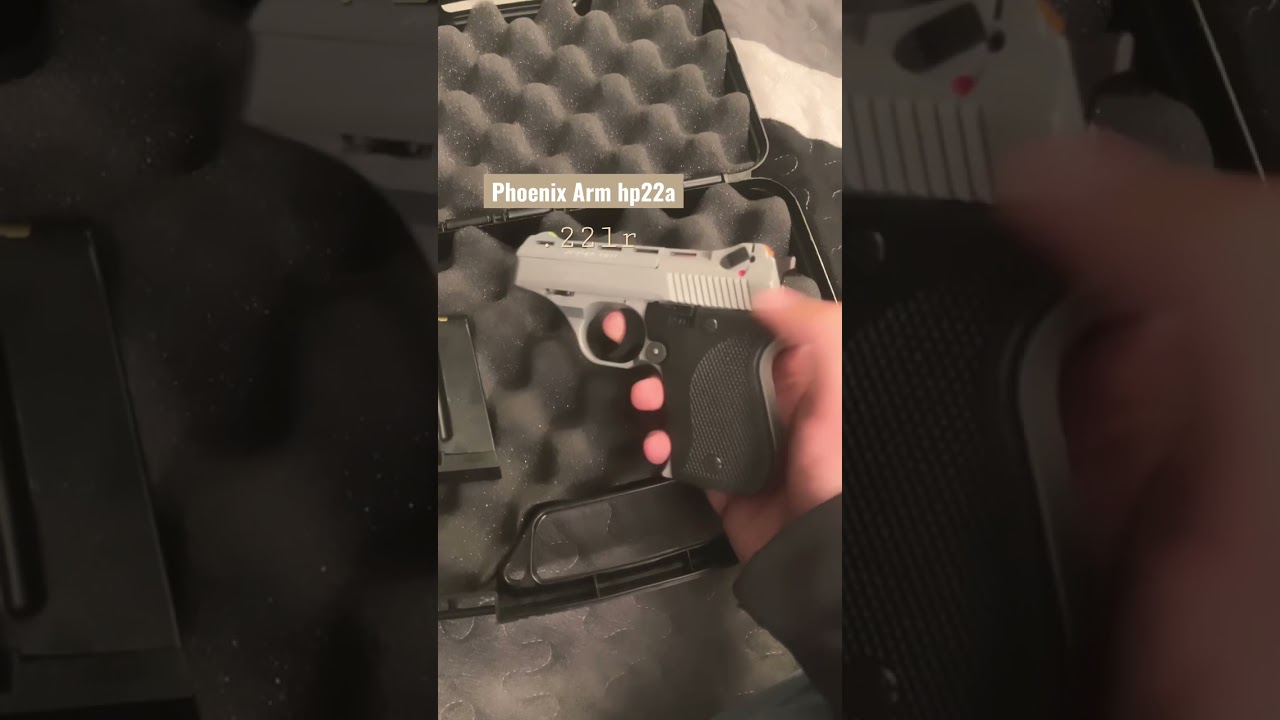Phoenix Arms Hp22A .22 long rifle Awesome budget pistol💲