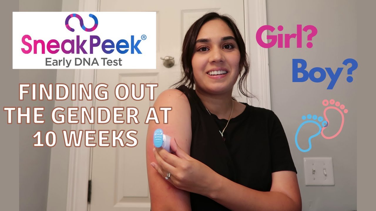 Sneak Peek Gender Test FULL REVIEW | Finding Out The Gender At 10 Weeks | Sneak Peek Collaboration