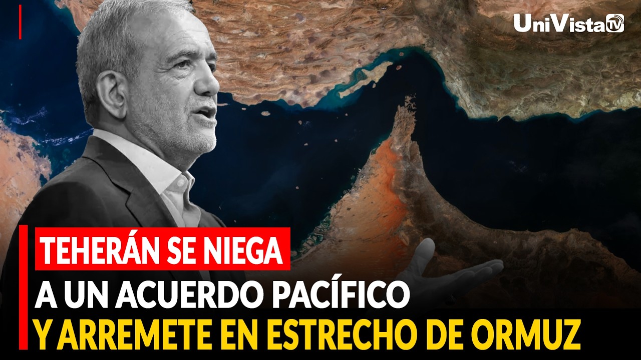 TEHERÁN SE NIEGA A UN ACUERDO PACÍFICO Y ARREMETE EN ESTRECHO DE ORMUZ