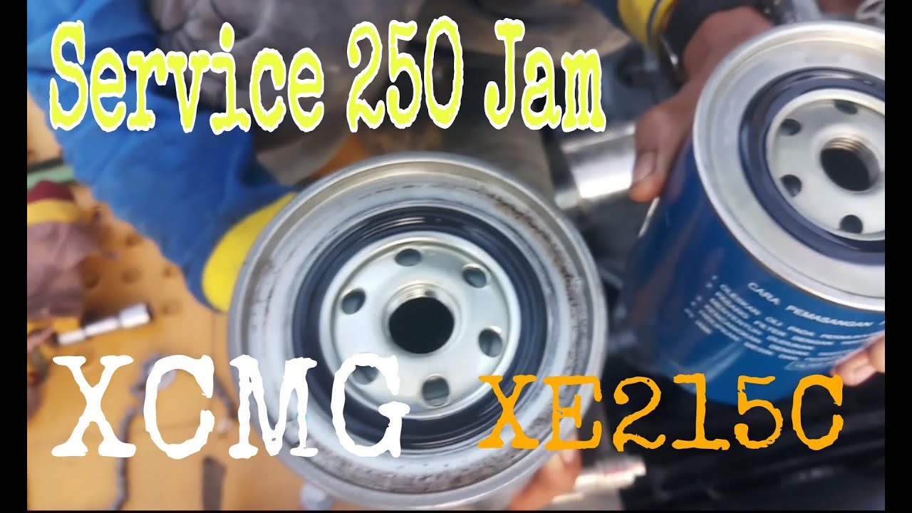 XCMG XE215C#Priodical Maintenance Service 250 Hours#PM1#Hydraulic Excavator#filter#