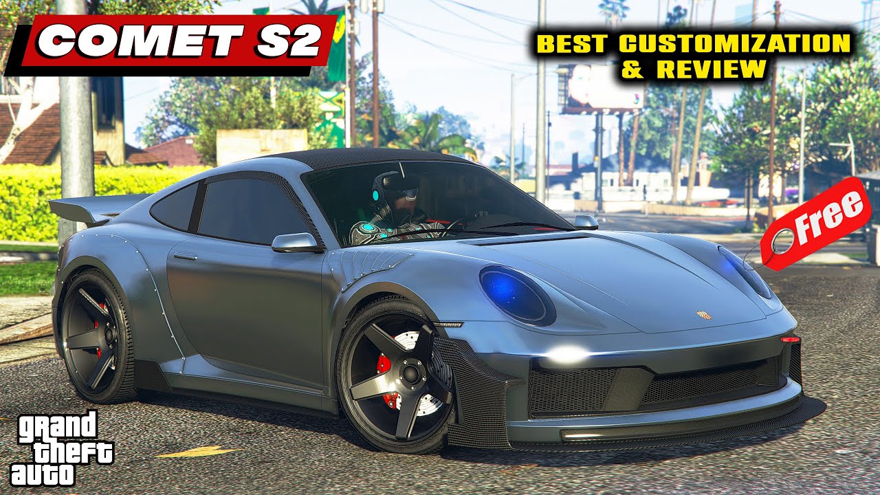 Comet S2 is FREE in GTA 5 Online | Insane Customization & Review | PORSCHE 911 |