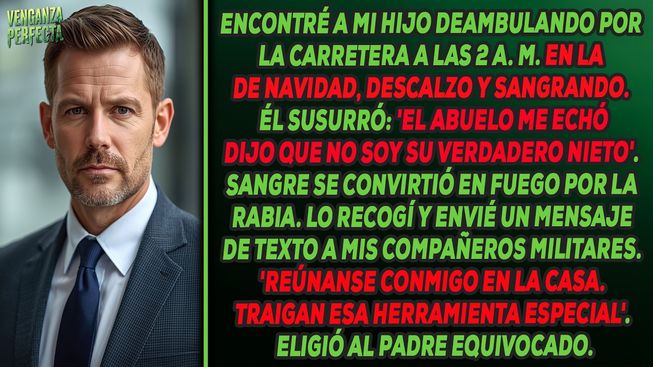 Mi hijo susurró: 'El abuelo dijo que no soy familia de verdad', cuando lo encontré sangrando en ...