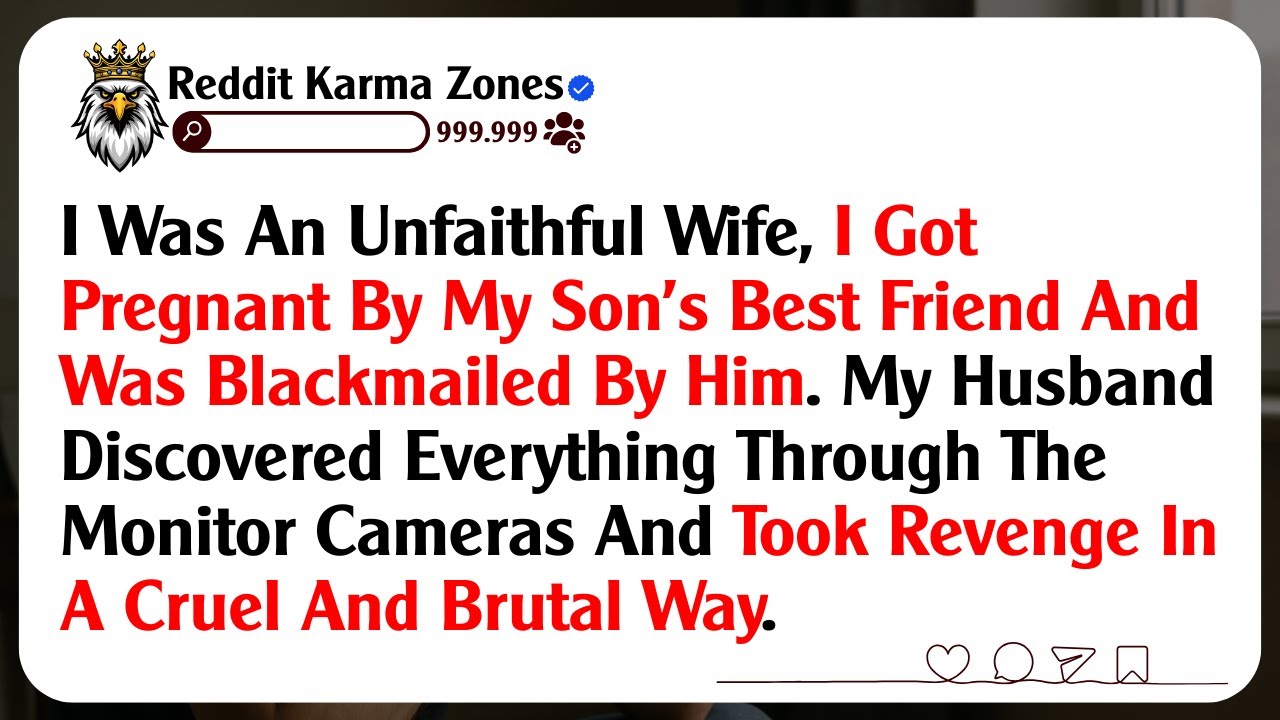 I Was An Unfaithful Wife, I Got Pregnant By My Son's Best Friend And Was Blackmailed By Him. My...