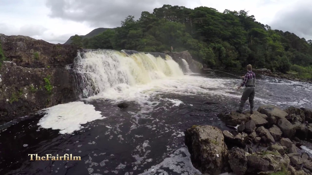 ASHLEIGH FALLS LEENANE CONNEMARA CO GALWAY 4K