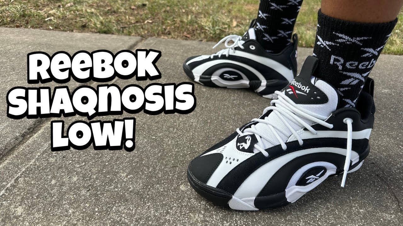 Кроссовки Reebok Shaqnosis Low! Обзор и фото на ногах!