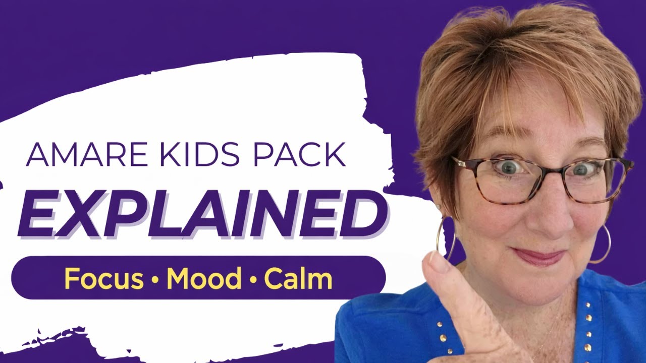 How the Amare Kids Pack Works | Happy Juice, Kids Mood & Kids Calm