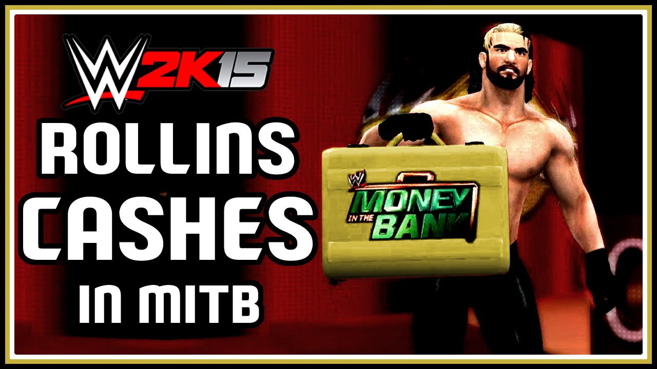 WWE 2K15 : Seth Rollins Cashes in MITB on Brock Lesnar - Universe Mode