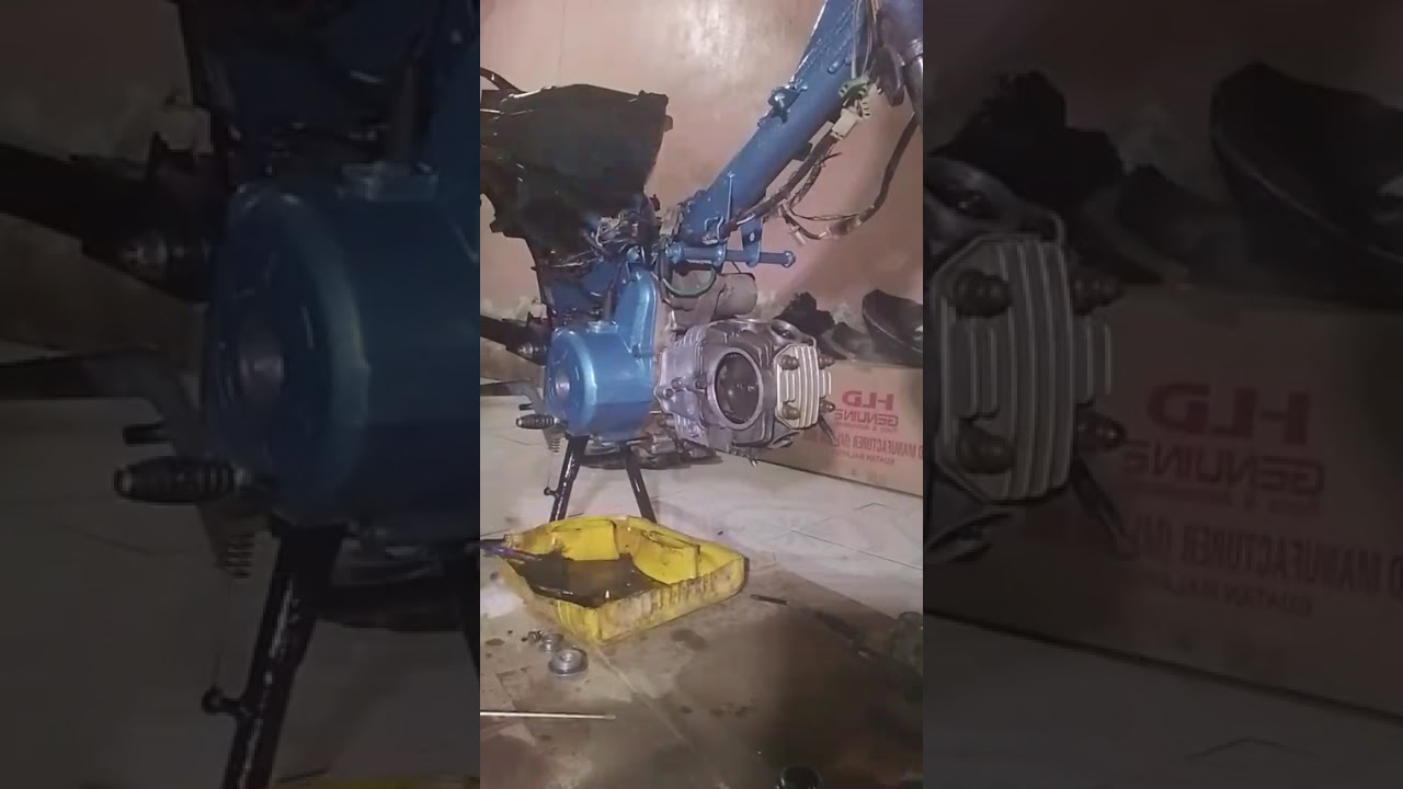 Pemasangan head motor kriss MR1