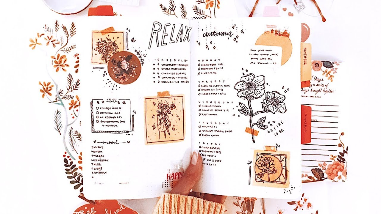 How I Bullet Journal as a student