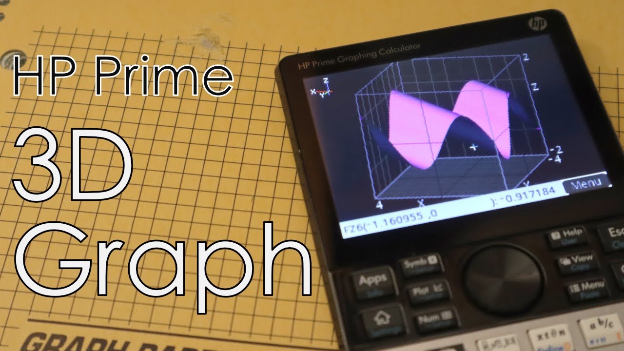 3D-графики на графическом калькуляторе HP Prime
