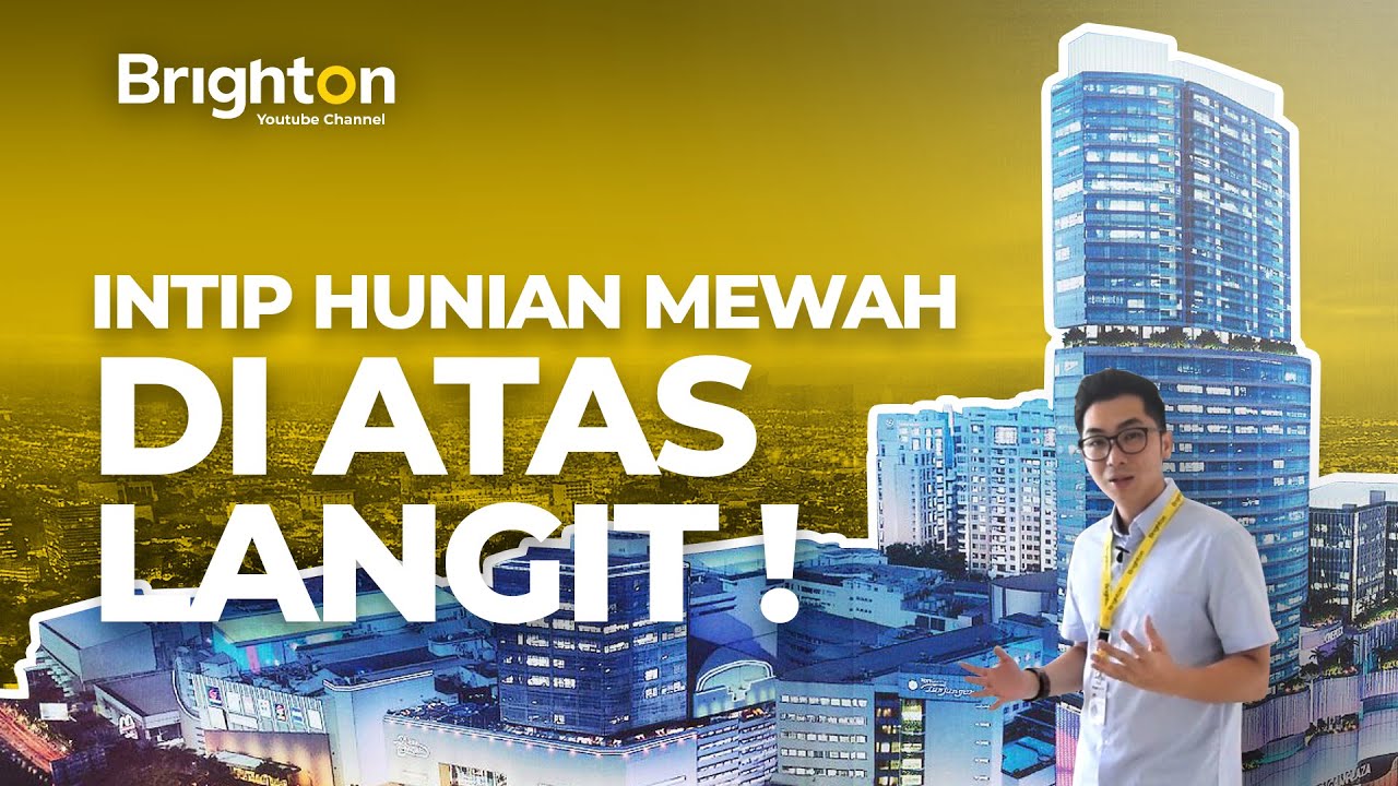 Hunian Mewah Di Atas Langit Kota Surabaya! Apartemen The Peak Pakuwon Di Superblock Tunjungan Plaza!