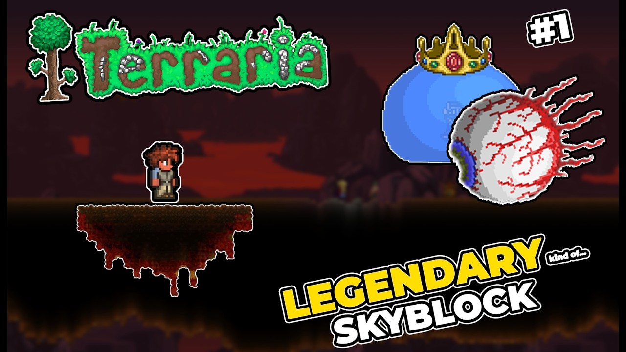 Can I Collect EVERY Item in Legendary Mode Skyblock? (Episode 1)