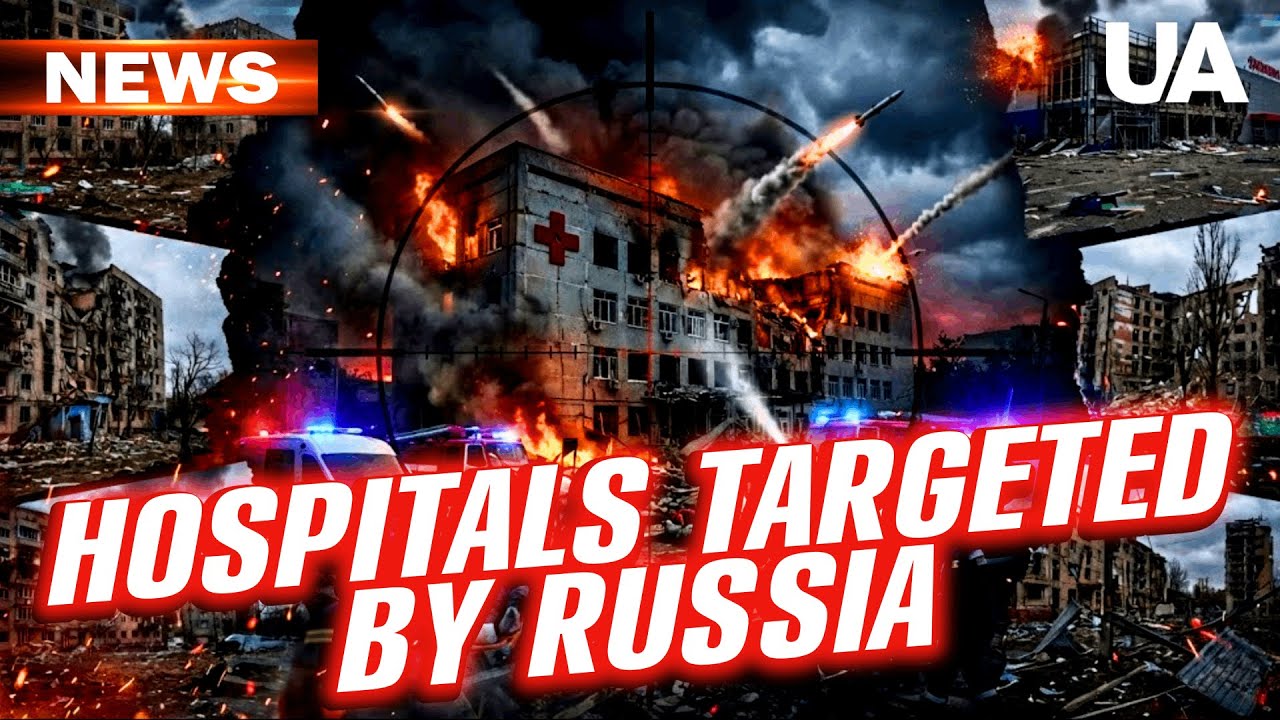 Night of terror across Ukraine: Russia strikes cities, ambulances, and hospitals