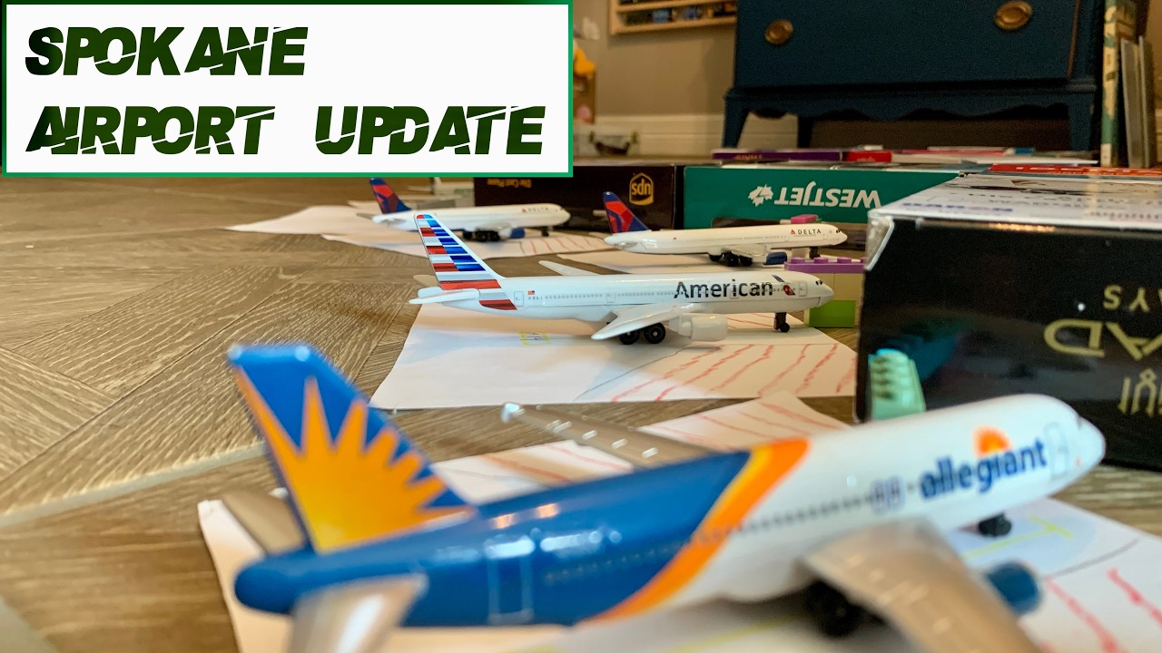 Daron Planes Spokane Airport Update!
