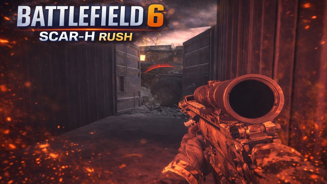 Battlefield 6 SOR-553R Assault MVP Gameplay Rush Blackwell Fields PS5 Pro HDR 4K