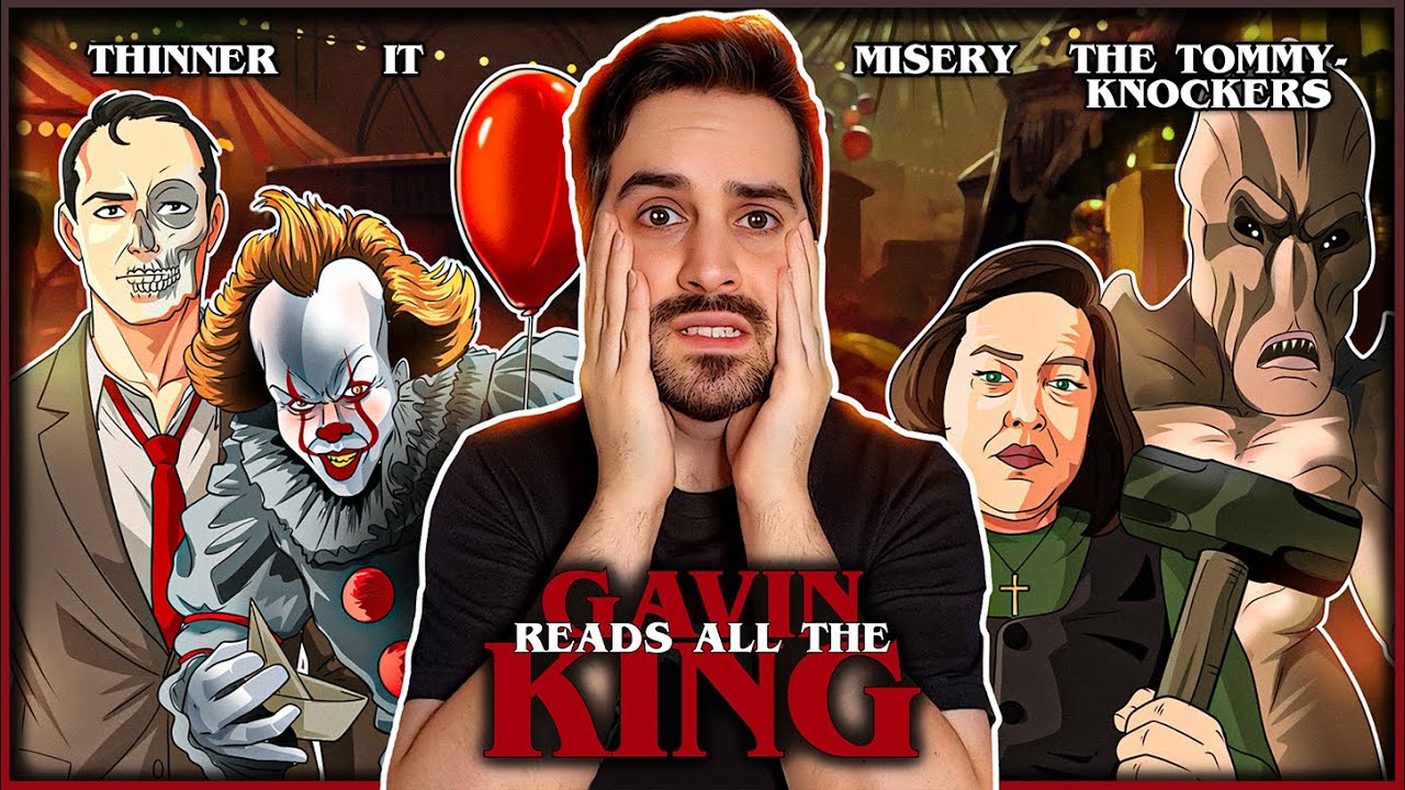 I Read EVERY Stephen King Book 🤡 IT, Misery, Thinner & The Tommyknockers!
