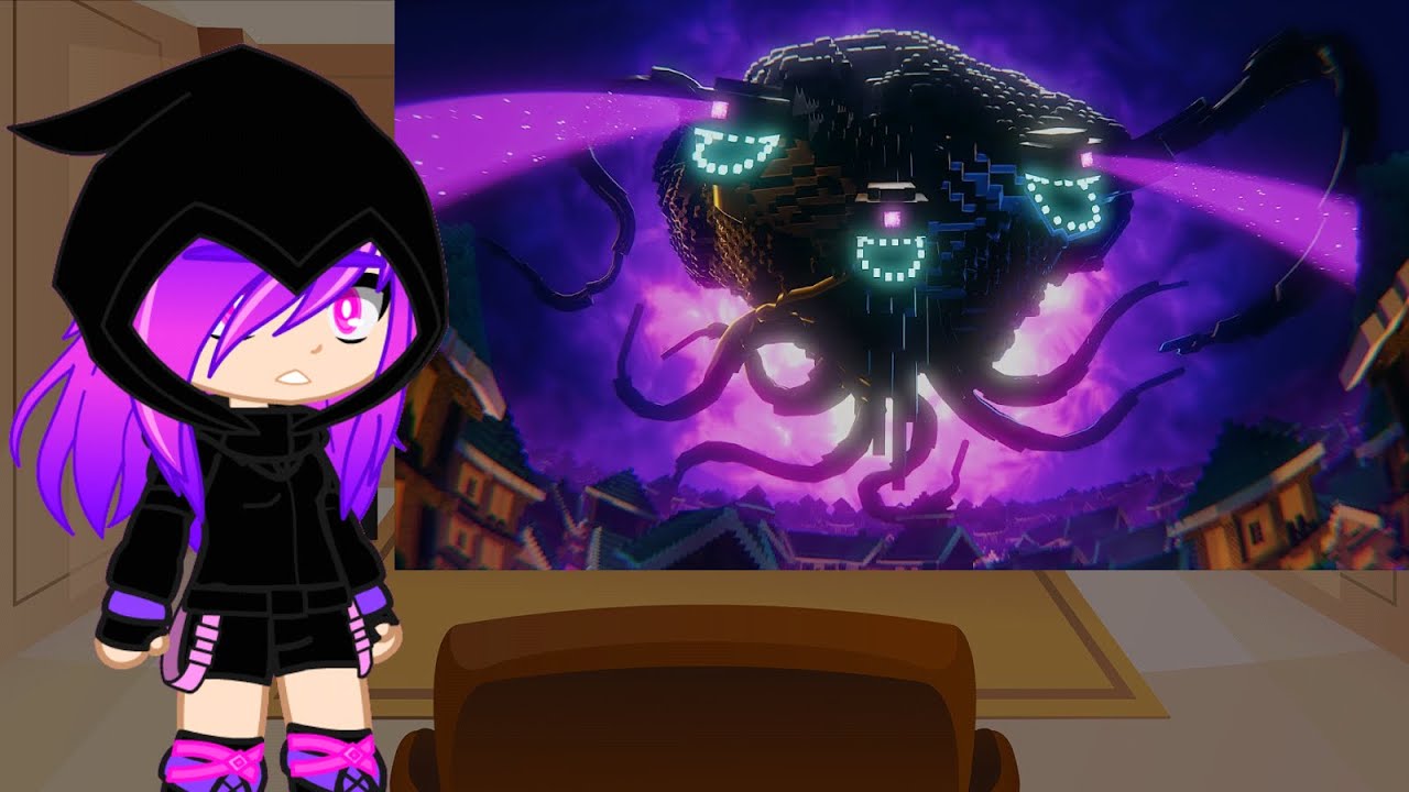 Rainimator Friends React to WITHER STORM WAR (Minecraft Animation)