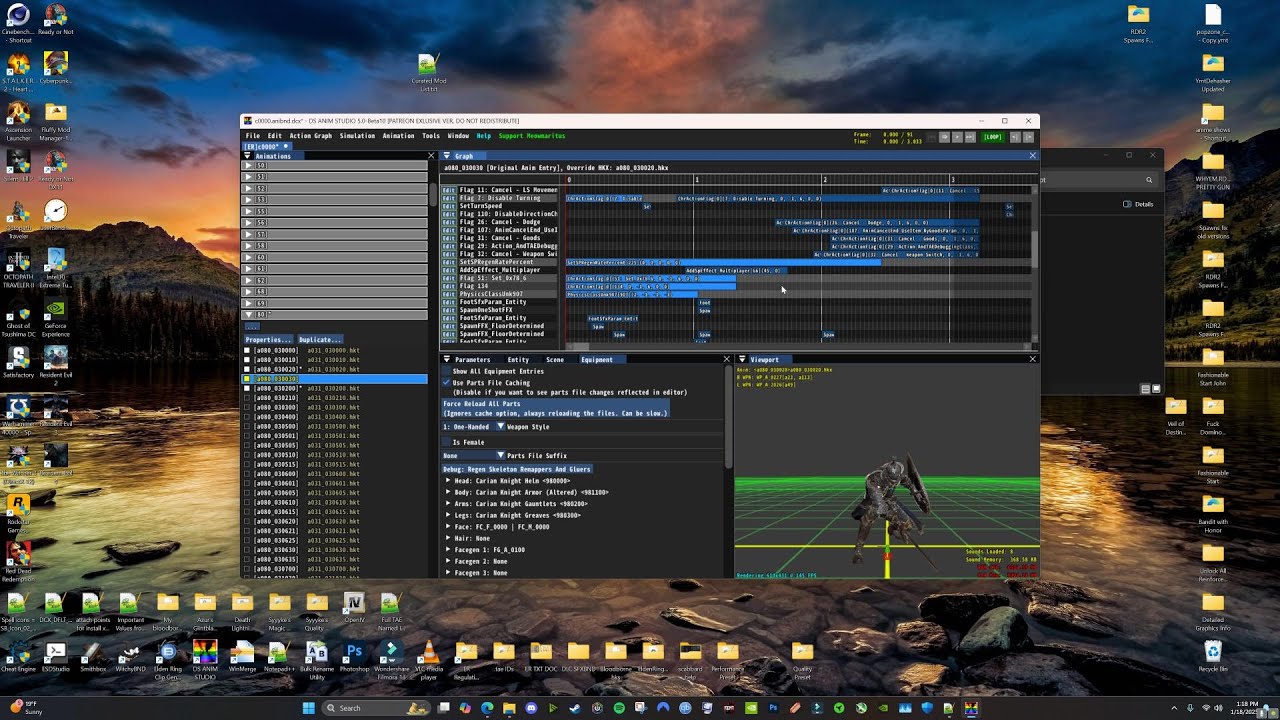 Elden Ring Moveset Tutorial Part 1: BASICS TAE, Animations, and Behaviors