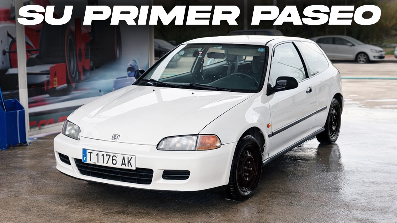 Pruebo el HONDA CIVIC RESCATADO de LA DANA por PRIMERA VEZ!