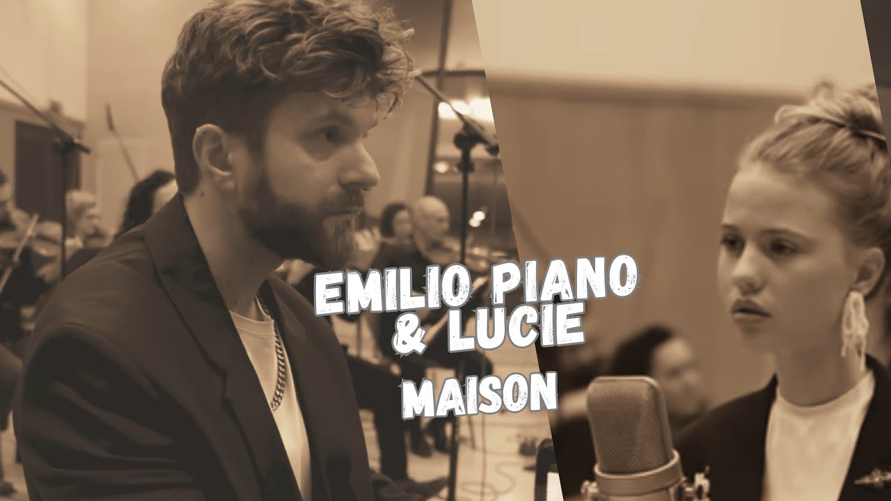 Emilio Piano ft Lucie _ Maison | Letra Espa&ntilde;ol & Franc&eacute;s