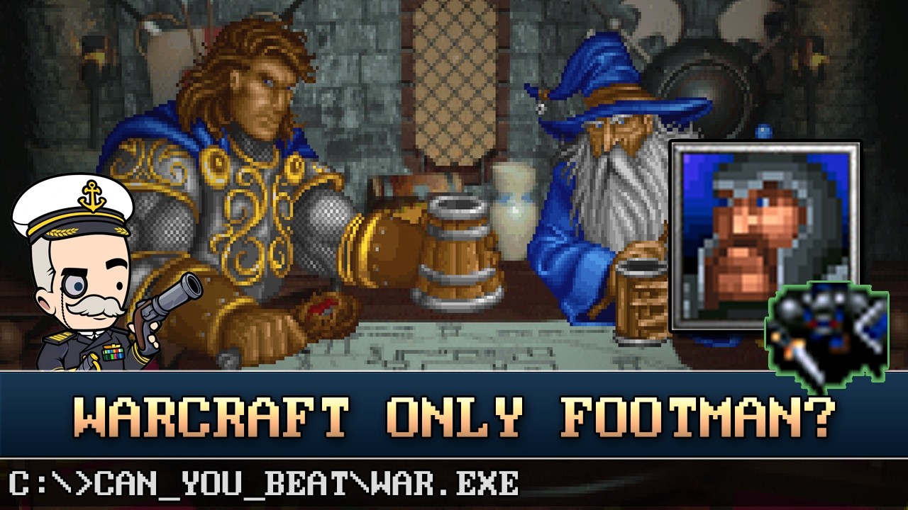 Можно ли победить орков и людей из Warcraft, используя только пехотинцев?