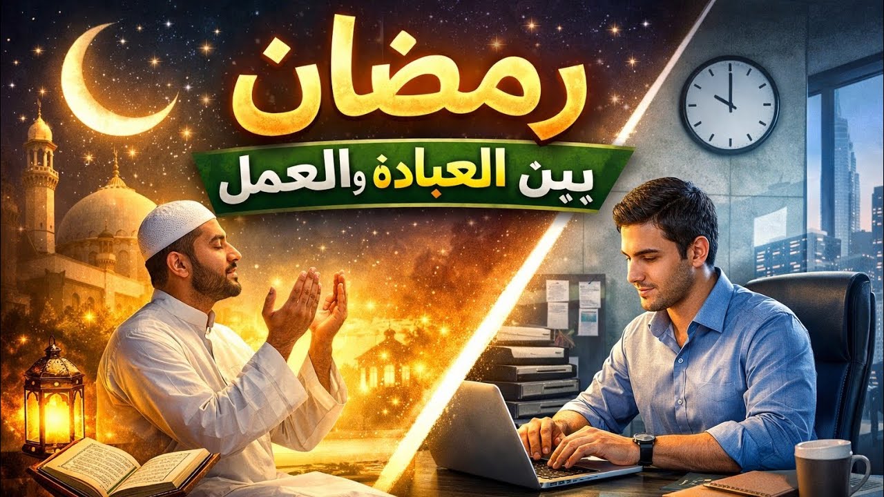 رمضان مش اعتزال… ده بناء