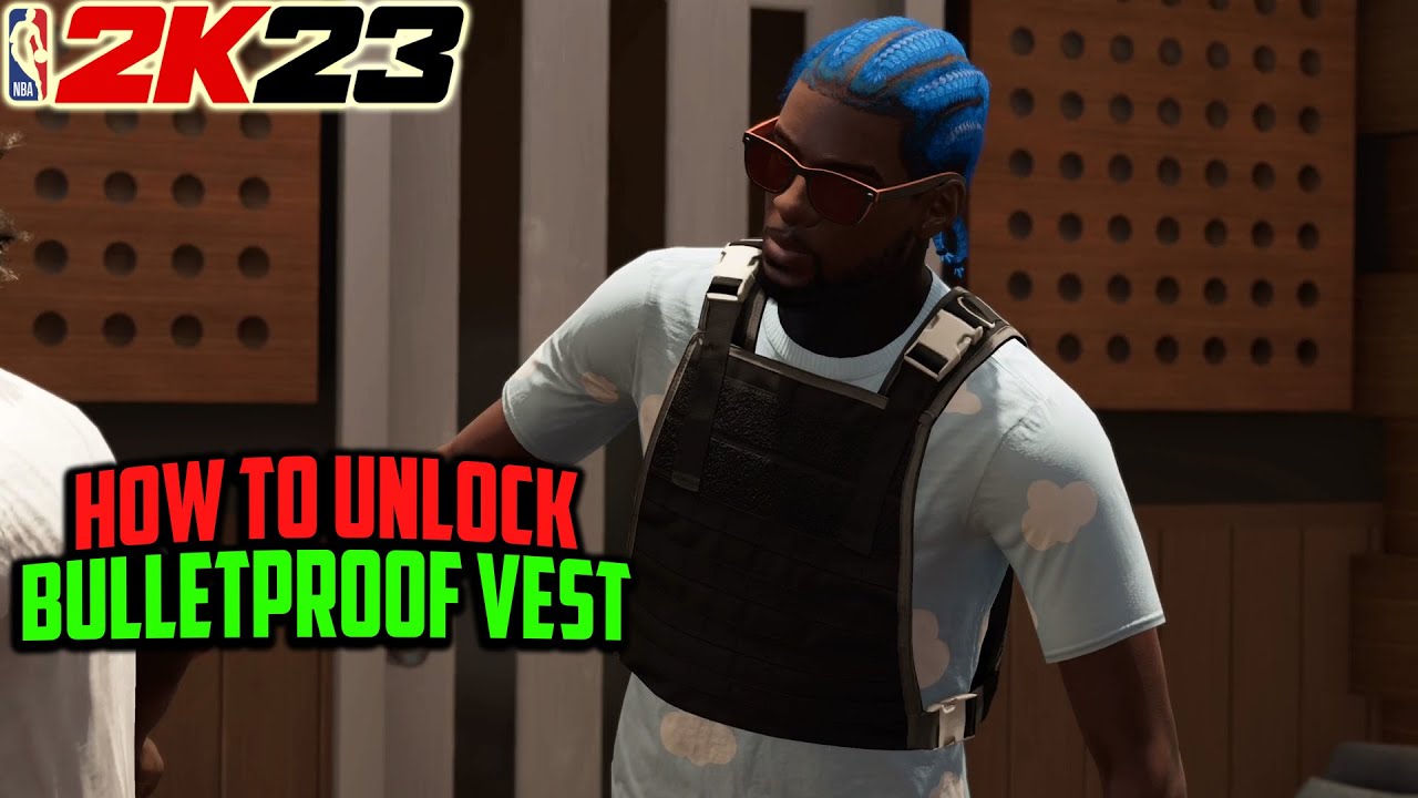 HOW TO GET A BULLETPROOF VEST IN NBA 2K23 FASTEST WAY