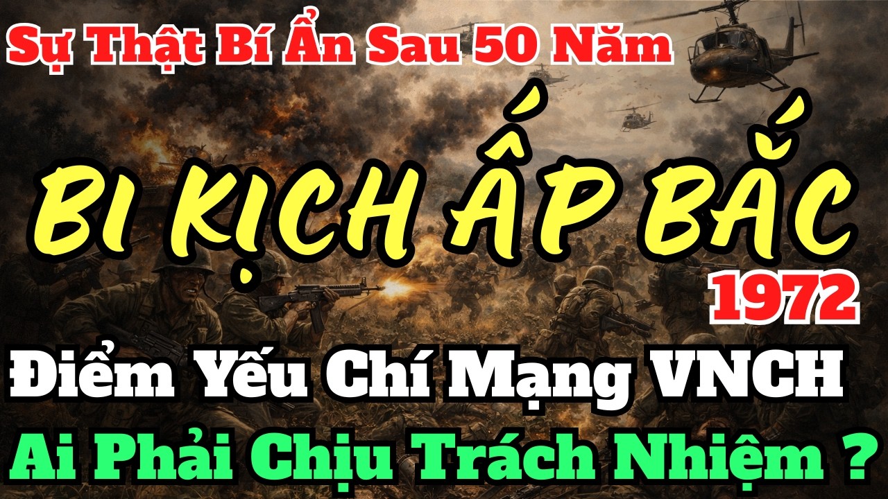 Trận Ấp Bắc 1963: Điểm Yếu Ch&iacute; Mạng Của VNCH | Ai Chịu Tr&aacute;ch Nhiệm?