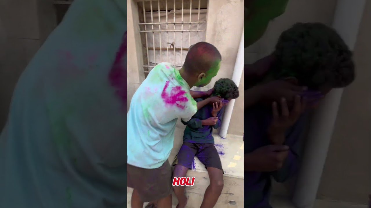 holi vlog first time I phone se blog ✅📉🌍. #vlog #hembromvlog9 #holi #holi #new #newvlog #firstvlog