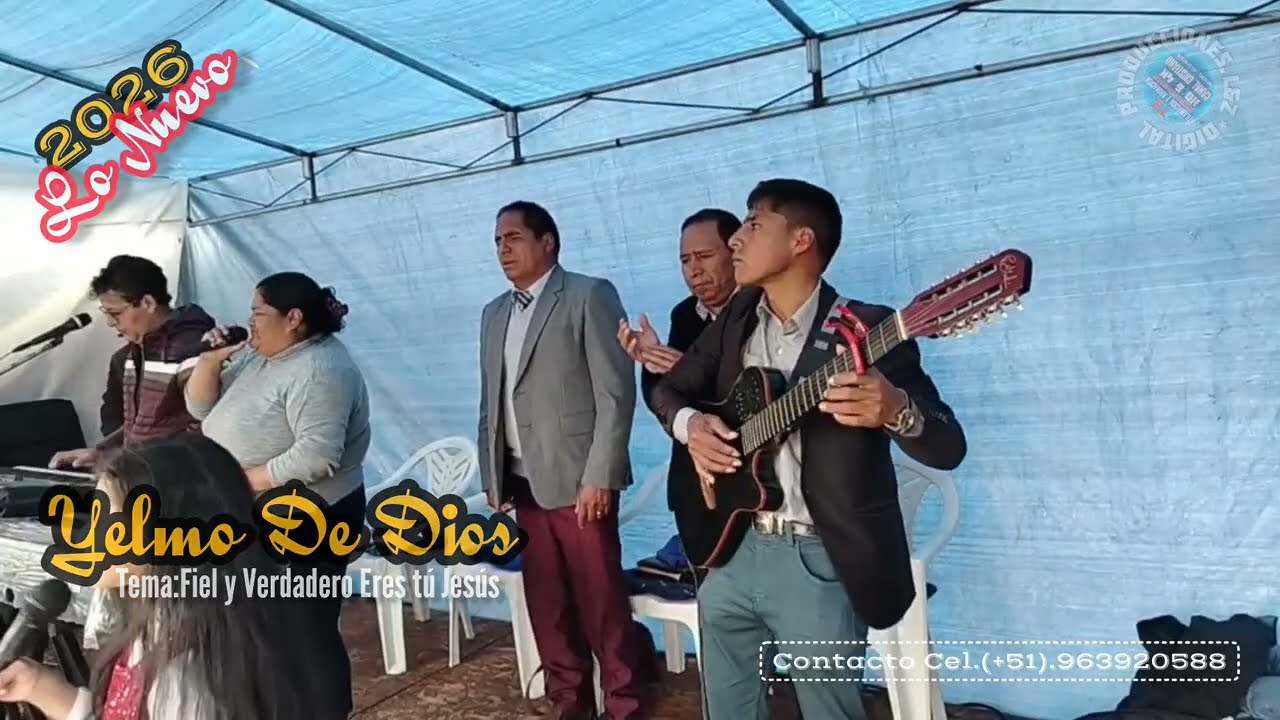 Lo Nuevo// Yelmo De Dios \\2026 ..Tema:Fiel y Verdadero Eres tu Jesús Contacto.963920588_963938222