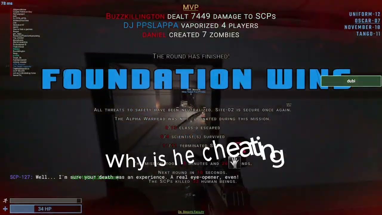 SCP:SL Cheating - Dr Brights