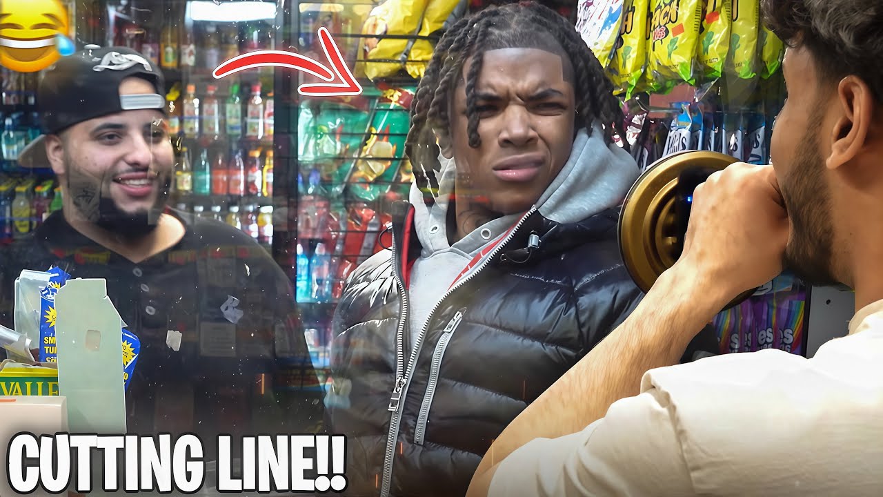 Cutting the Line in the Hood Almost goes Wrong