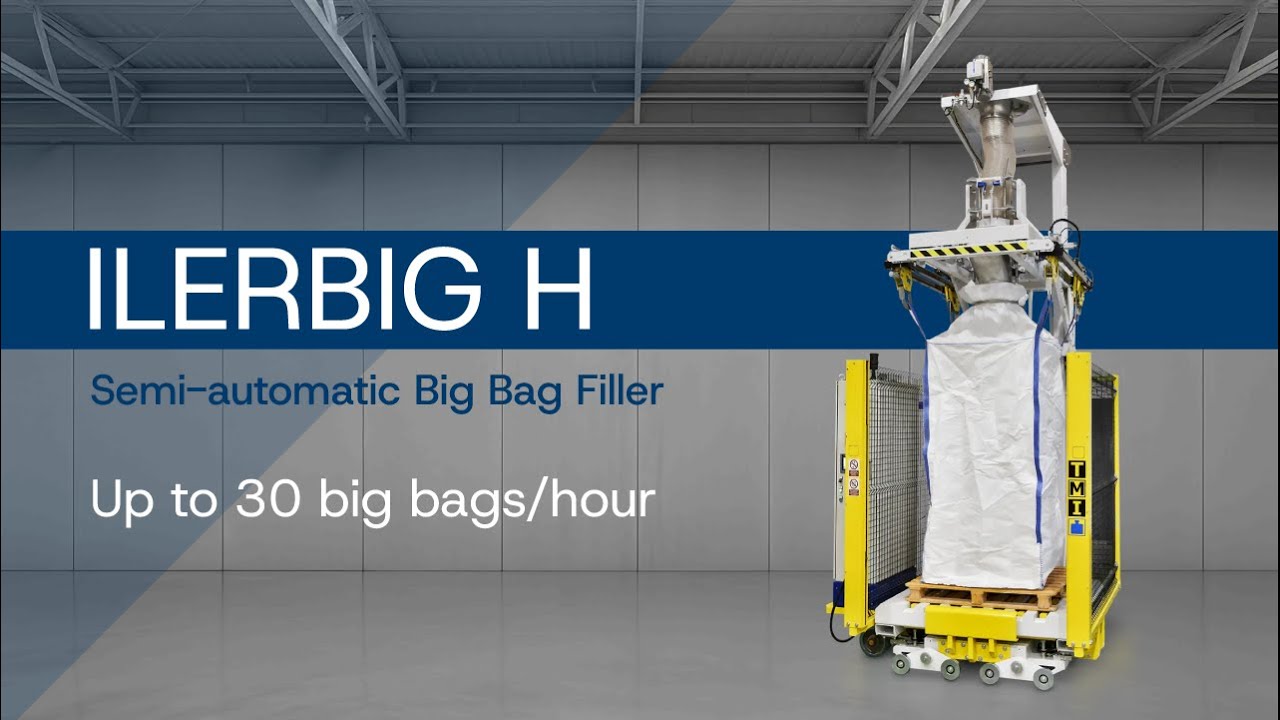 How does a big-bag filling machine work? ILERBIG H