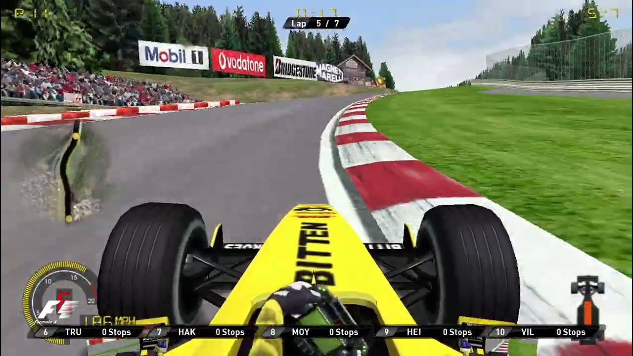 Spa-Francorchamps Onboard Formula 1 2001- Grand Prix 4