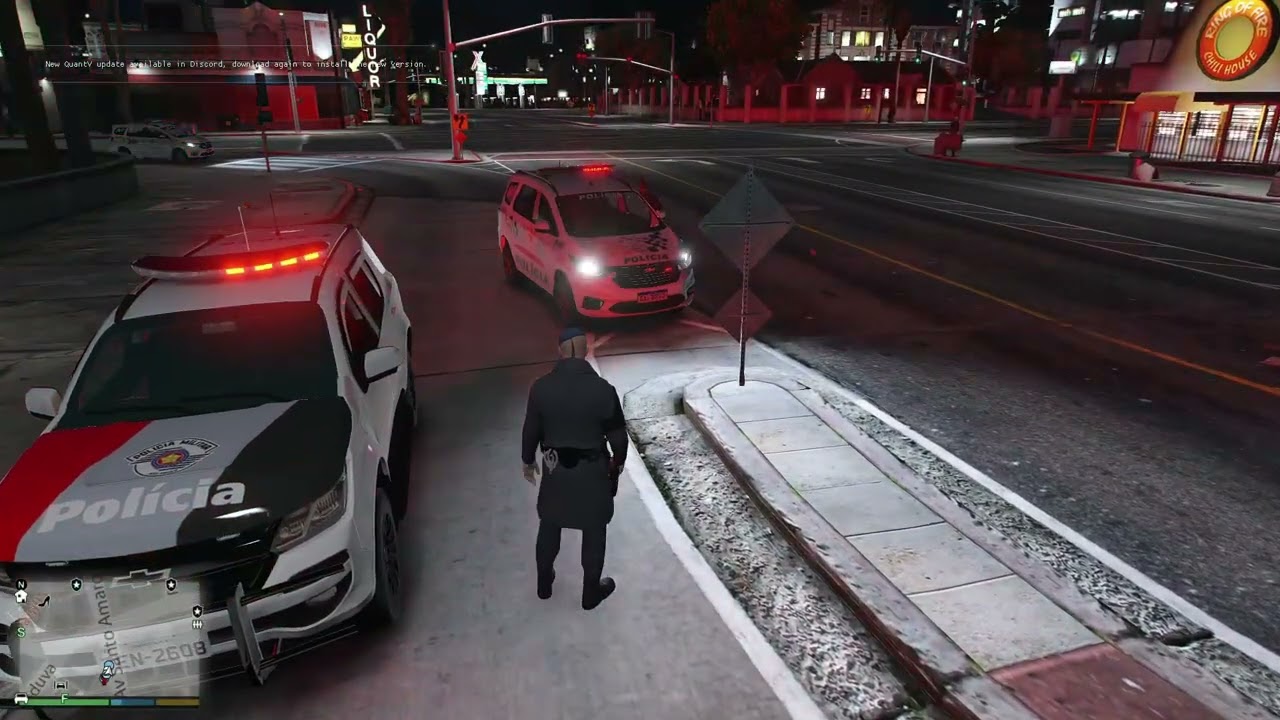 PATRULHA NOTURNA COM A FORÇA TÁTICA + PERSEGUIÇÃO  /// GTA 5 POLICIA ???