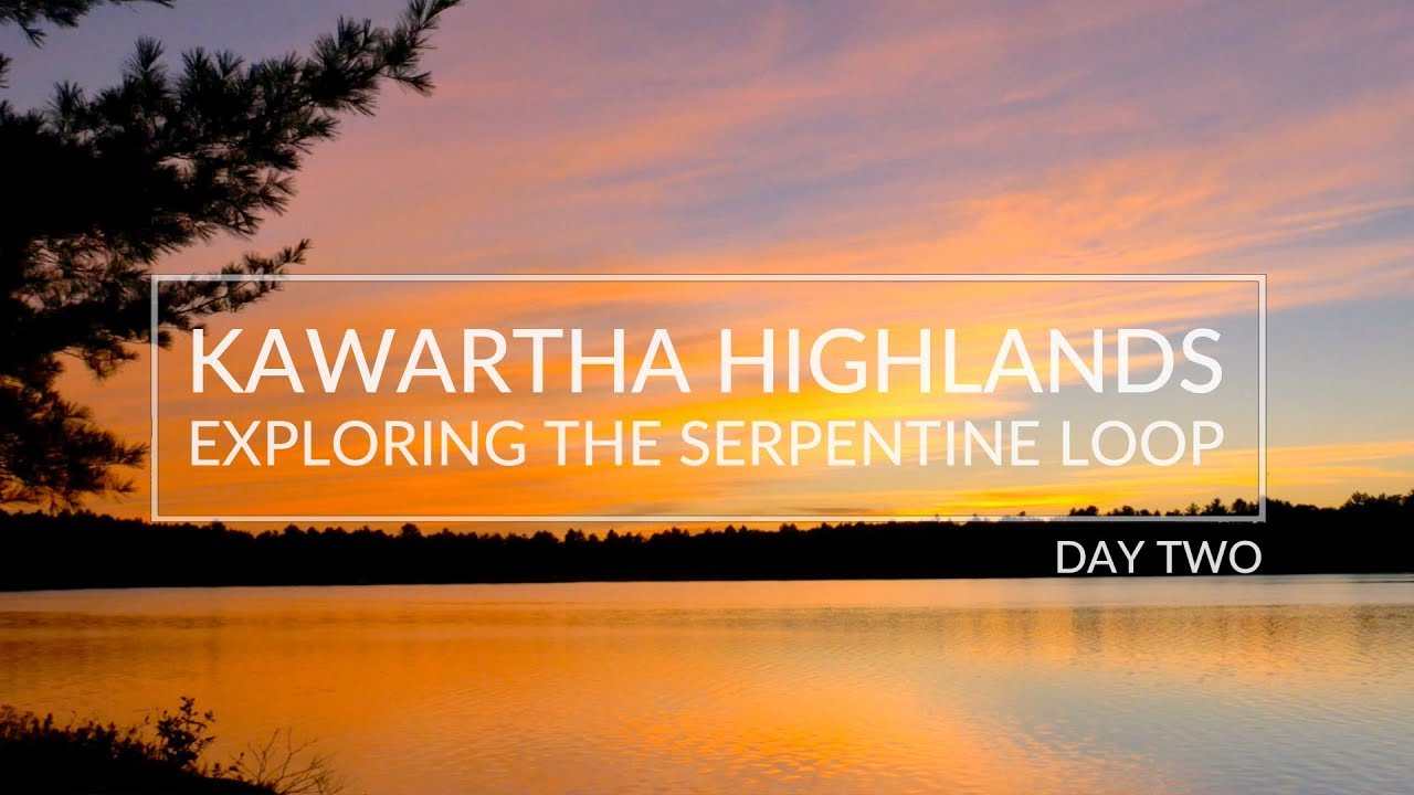 Backcountry Camping in the Kawartha Highlands - Alone