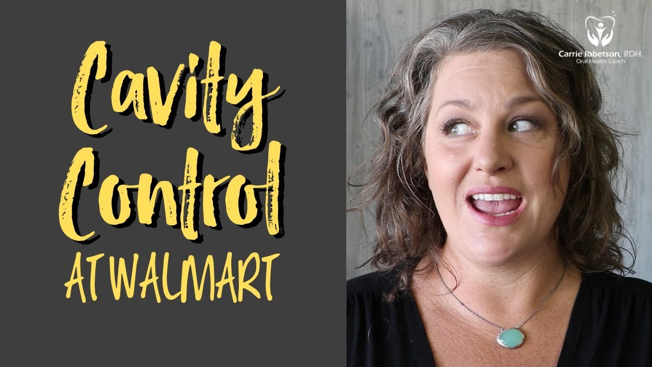 How to help stop cavities at Walmart! - pH controlling products available in stores