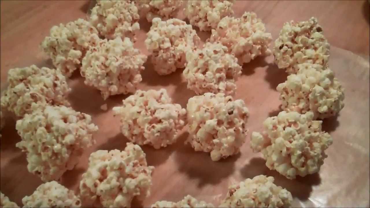 Old-Fashioned Popcorn Balls - Recipe from 1932