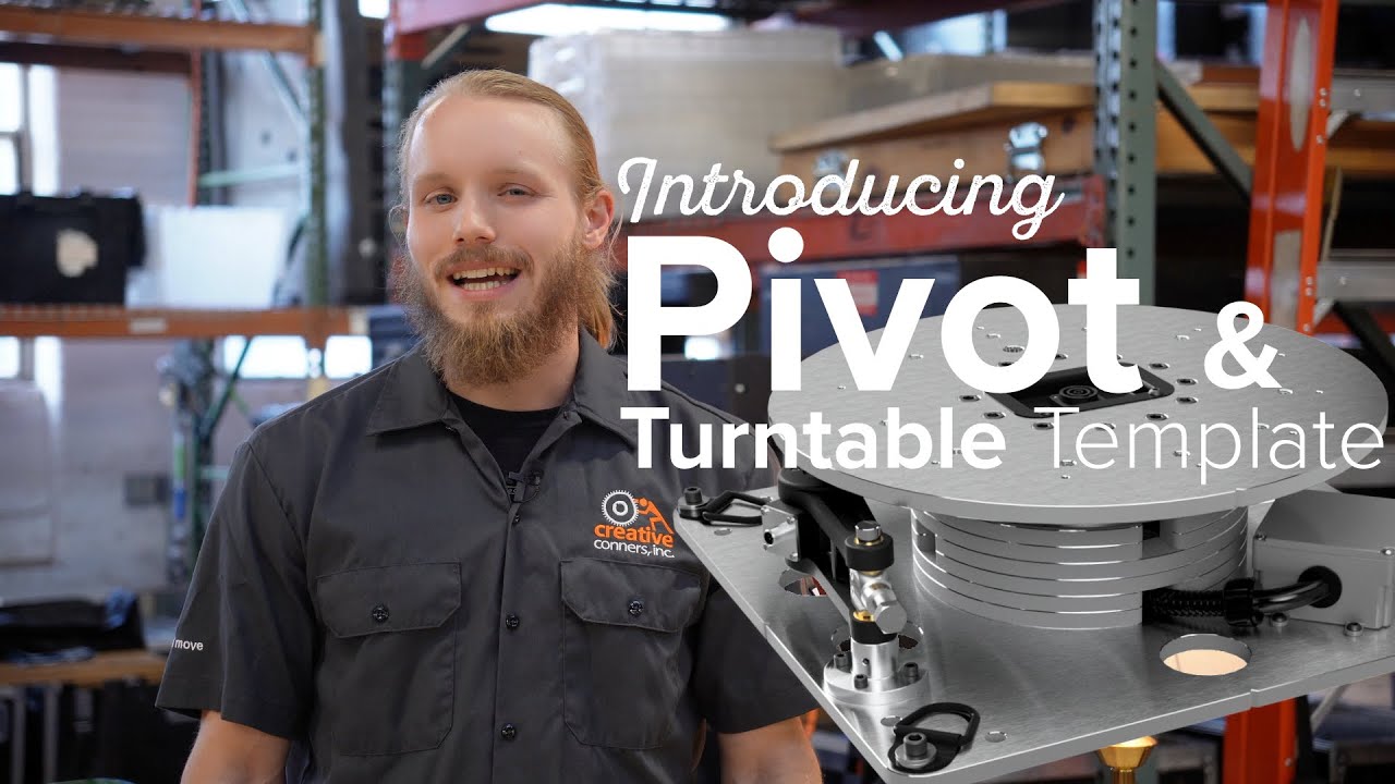 Pivot and Turntable Template // The easy way to make automated revolves on stage