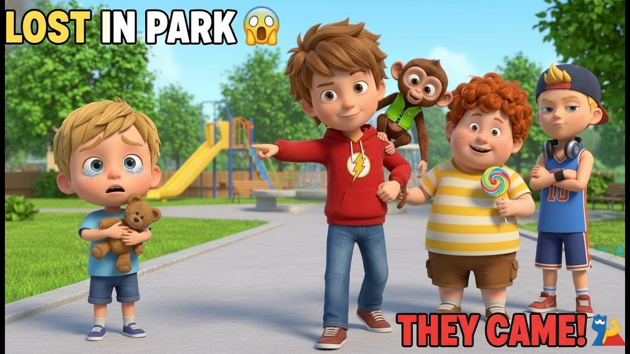 This Kid Got Lost in the Park… Then Max & Friends Appeared 😲