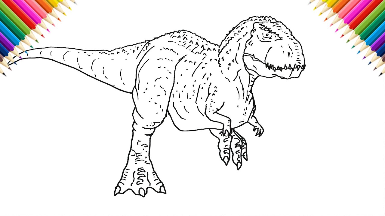 How to Draw Vastatosaurus Rex from King Kong 2005th