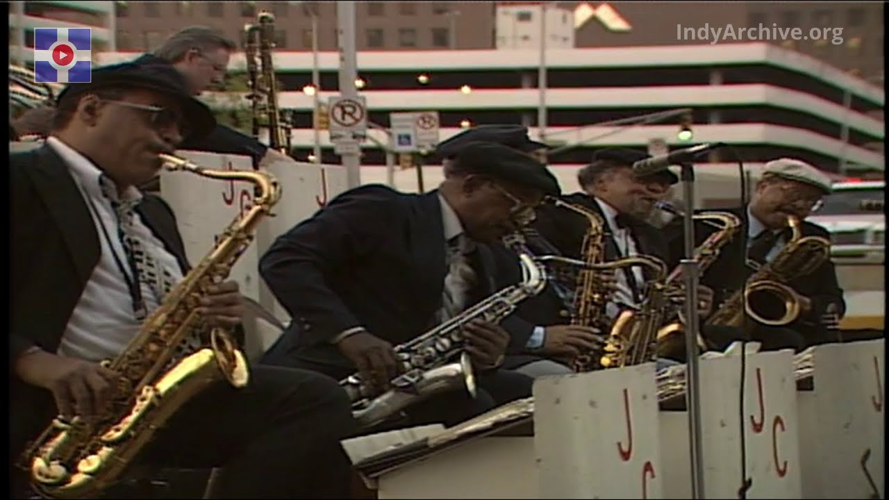 1988 - Jazz on the Avenue - Jimmy Coe Band - Pan Am Plaza - Indianapolis Indiana