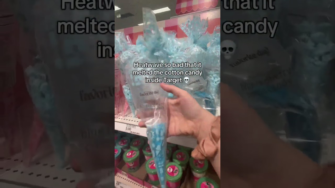 THE COTTON CANDY IN TARGET MELTED 💀