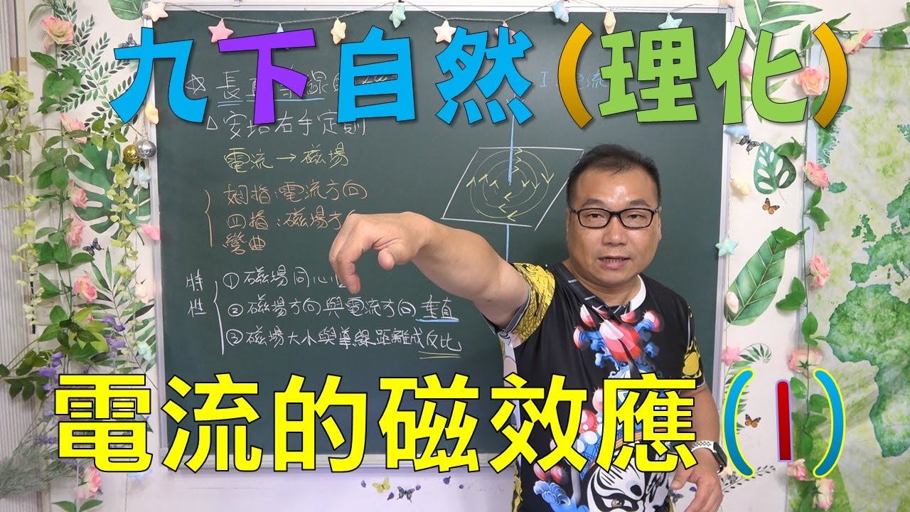 九下國三下學期 🔶最新課綱🔶 自然ch2-2電流的磁效應(1)