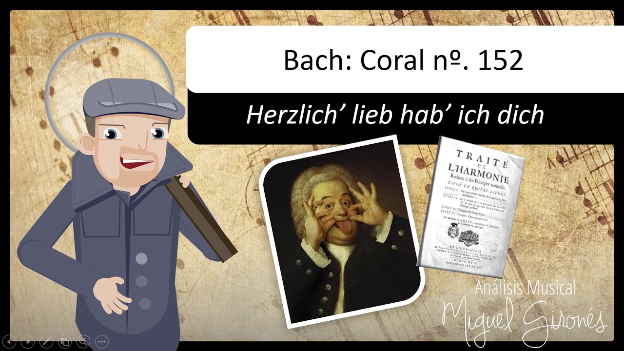 🎵 Bach: Coral nº. 152 (Análisis, cifrado y partitura)